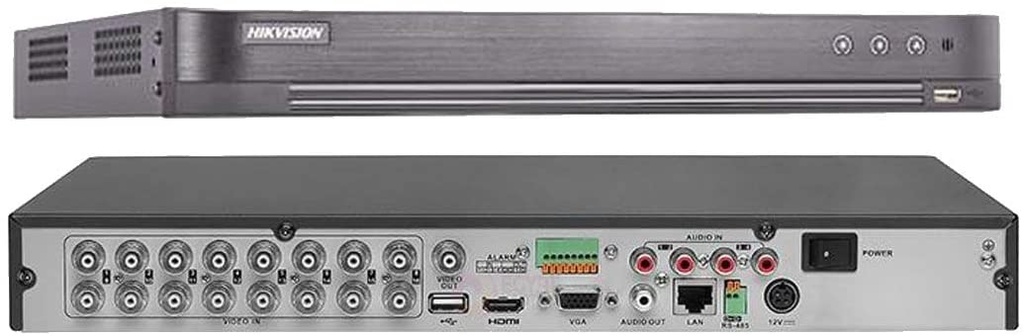 HIKVISION HD-TVI DVR Acusense (AI) iDS-7216HUHI-M2/S -16 Video Channel Resolution 4MP;5MP;8MP