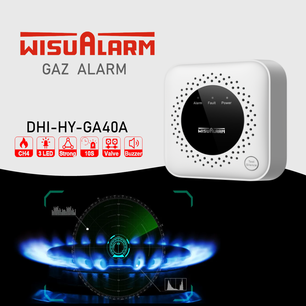 DAHUA HY-GA40A Alarme de gaz