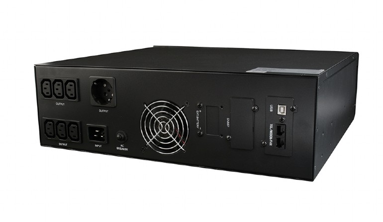 Energenie EG-UPSRACK-13 -3000VA UPS 1800W Rack/Tower  Line-Interactive 4S-410mm - 3.4U