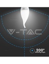 V-TAC PRO VT-258 Ampoule à puce LED Samsung E14 5,5W Bougie à flamme 3000K
