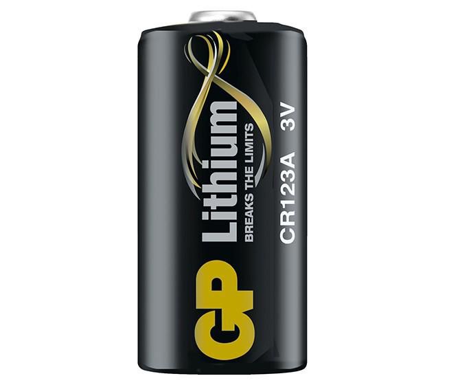 CR123A - Lithium Pile 3V, 1400mAh