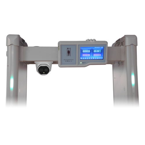 Hikvision ISD-SMG318LT-F  PORTIQUE DE SECURITE DETECTION DE METAUX 18 ZONES &amp; MESURE DE TEMPÉRATURE