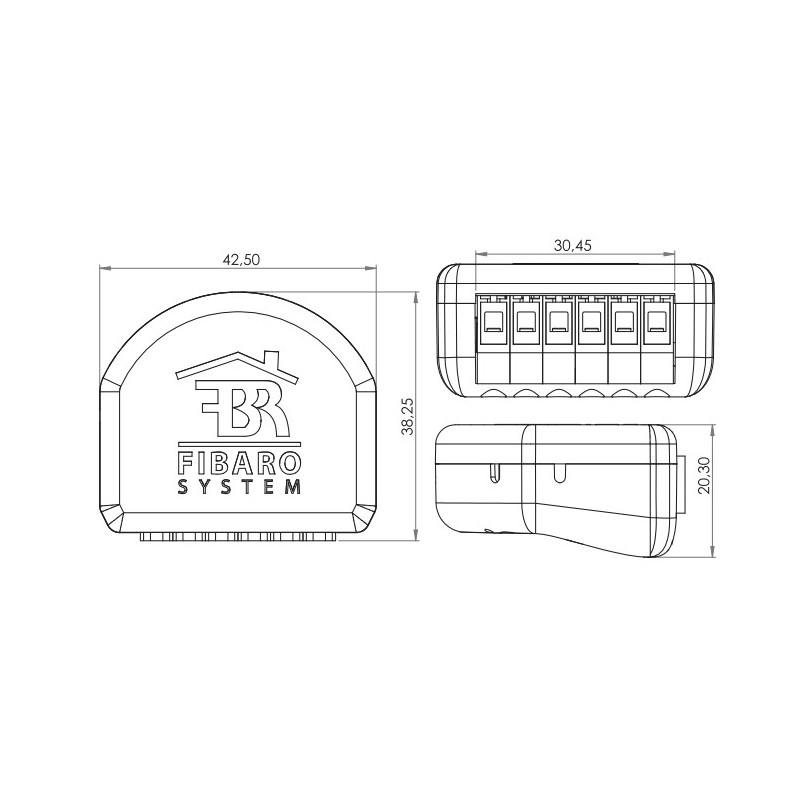 FIBARO FGS-213 ZW5 SINGLE SWITCH 2