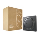 Fibaro Walli N USB Outlet FGWU-021 - Prise murale double USB tout-en-un classique (non domotique)