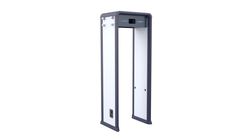 Hikvision  ISD-SMG533L  portique de detection de metaux 33 detection zones - 7&quot; LCD digital display -Interface Reseau - 2x-Sorties canaux alarm