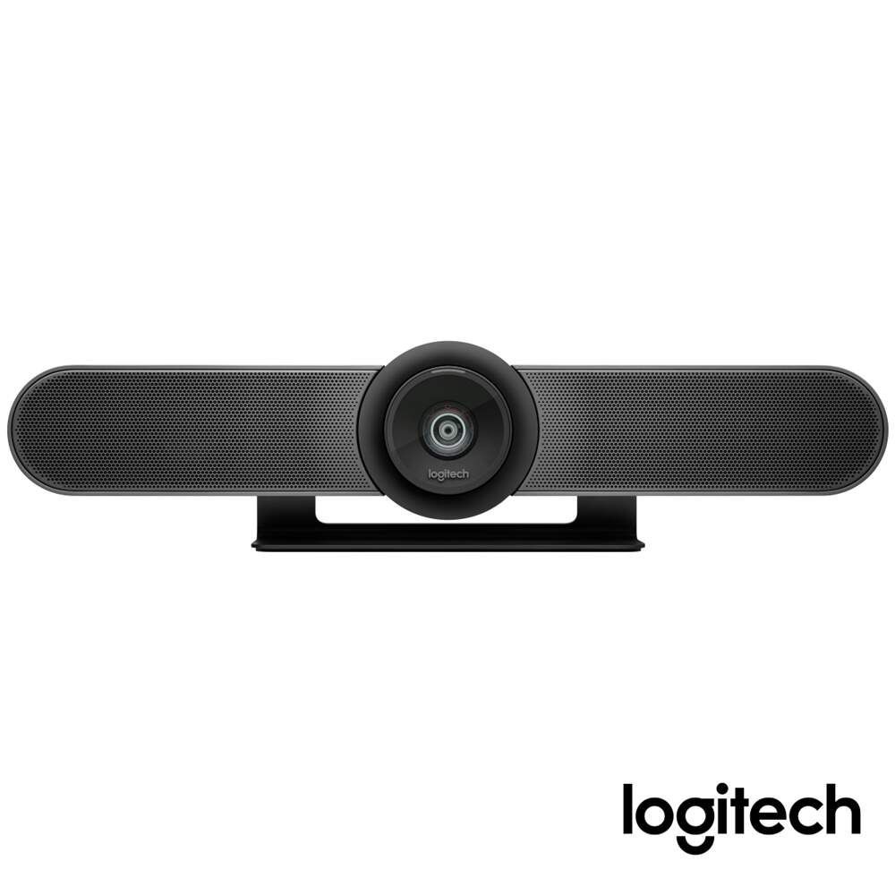 Logitech MeetUp Barre de visioconférence avec caméra, haut-parleur et micros intégrés. 6 personnes.