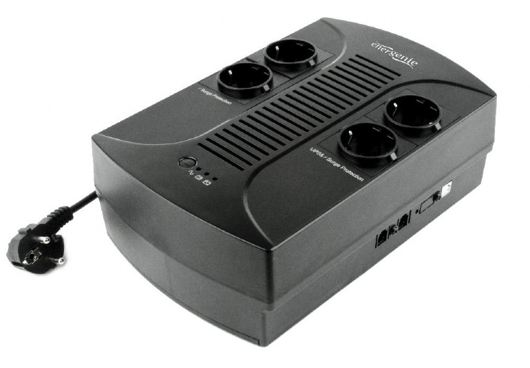 Energenie-Gembird  EG-UPS-001 650VA MULTIPRISE Home-Office 4x Prises Shuko-390W WITH AVR