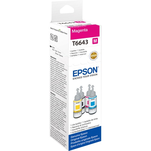 EPSON T6643 MAGENTA Bouteille d'encre 70ML