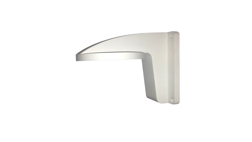 Hikvision DS-1258ZJ Support mural pour caméras dômes - Plastique - 120 mm (H) x 111 (L) x 161 (Pr) - 200 g