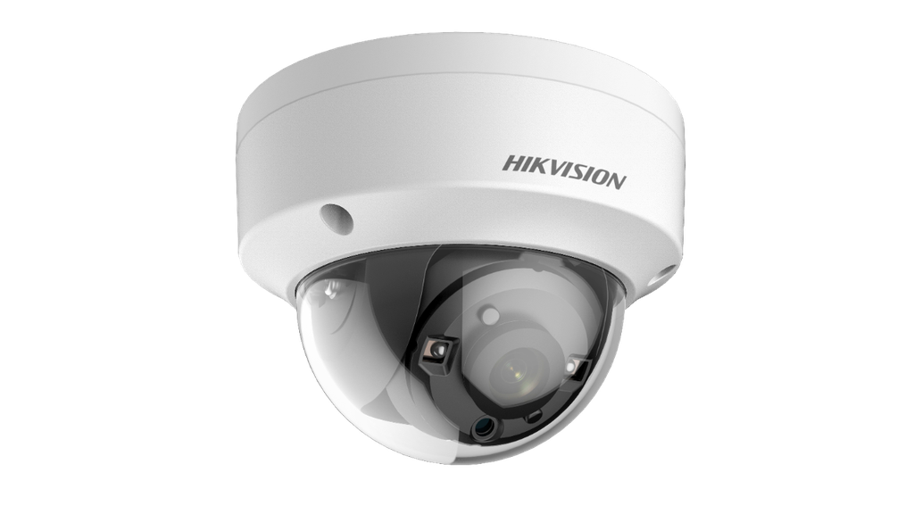 HIKVISION HD-TVI DS-2CE56H0T-VPITE 5MP POC Dome Camera 3.6mm Metal