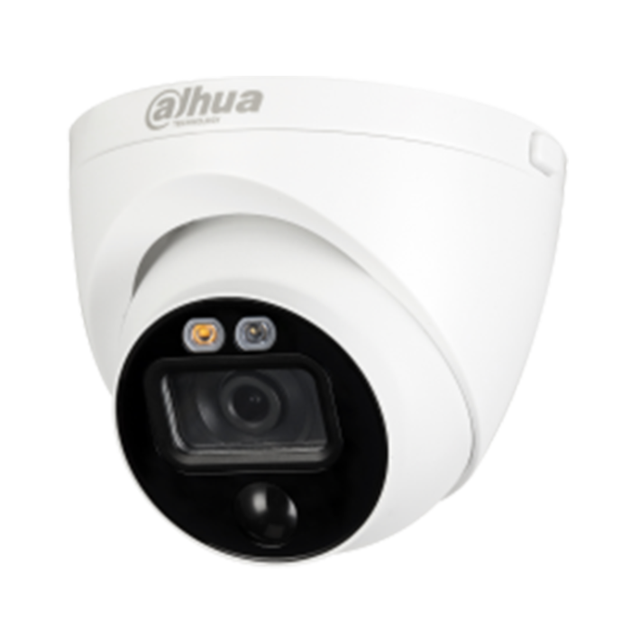DAHUA HDCVI Camera HAC-ME1500D 5M HDCVI Active Deterrence Camera 2.8mm with white light &amp; siren