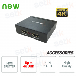 Dahua PFM701-4K Splitter HDMI 4K UHD 1 IN 2 OUT