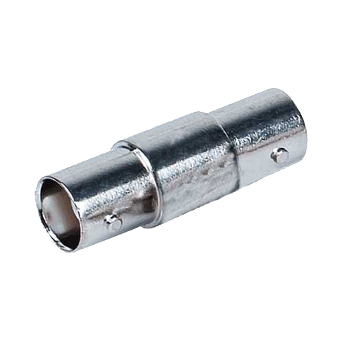 Connector - BNC female - BNC female - 33 mm (D) - 12 mm (W) - 8 g