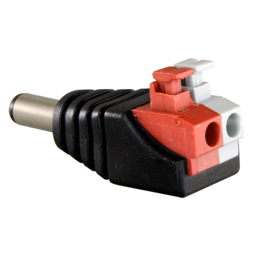 Connecteur DC Male avec borne d'insertion