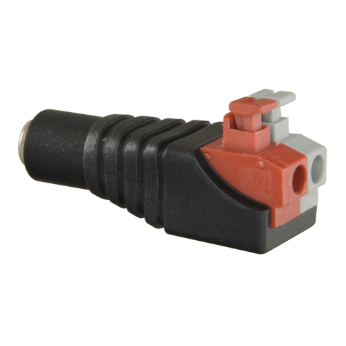 Connecteur DC femelle avec borne d'insertion  - Pack 10