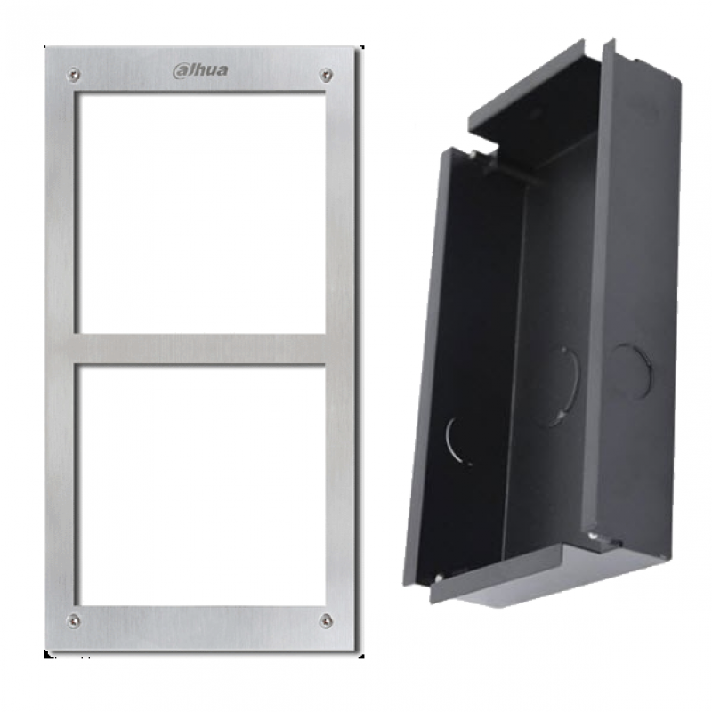 DAHUA VTOF002-VTOB111 Kit de montage Platine 2x Module encastré