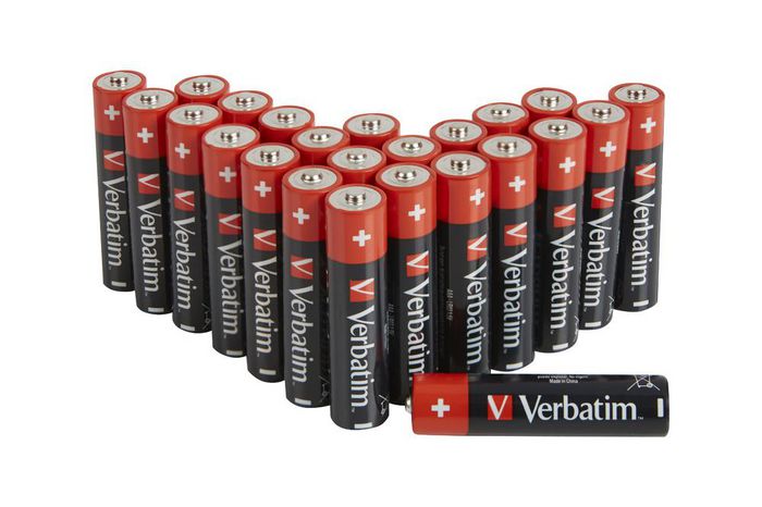 Verbatim - Pack de piles AA / LR6 - 20 unités - Voltage 1.5 V - Alcaline