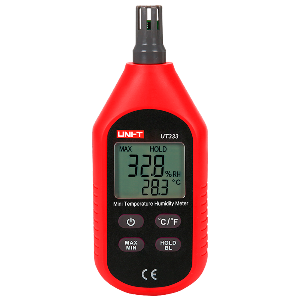 Uni-Trend - Mini compteur de température et d'humidité - Écran LCD rétroéclairé - 