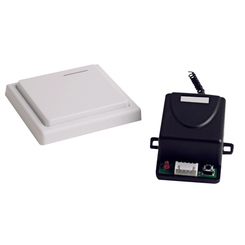 WBK-400RC Relais d'ouverture sans fil - Fonctionnement NO / NF - Jusqu'à 30 mètres de distance de transmission