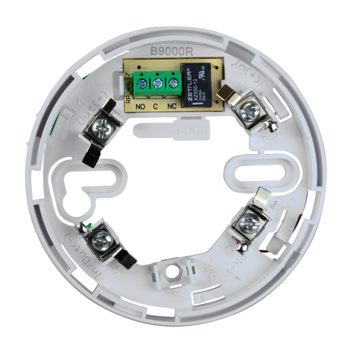 DMTECH - Base avec relais profil bas - Compatible avec les détecteurs DMTECH - Jusqu´à 12VDC 0.5A - Terminal NO/NC/C - Nécessaire pour l'installation du détecteur - Repère de montage facile - Compatible avec un témoin d'action