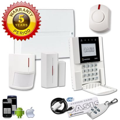 KIT alarme sans fil GSM Jablotron JK-84 +  Communicateur GSM Jablotron JA-82Y
