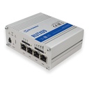 Teltonika RUTX09 LTE/4G Routeur industriel, Dual-SIM, 4 x RJ45, 2 x SMA for LTE, 1 x SMA for GNNS, USB, IP30, 456 g