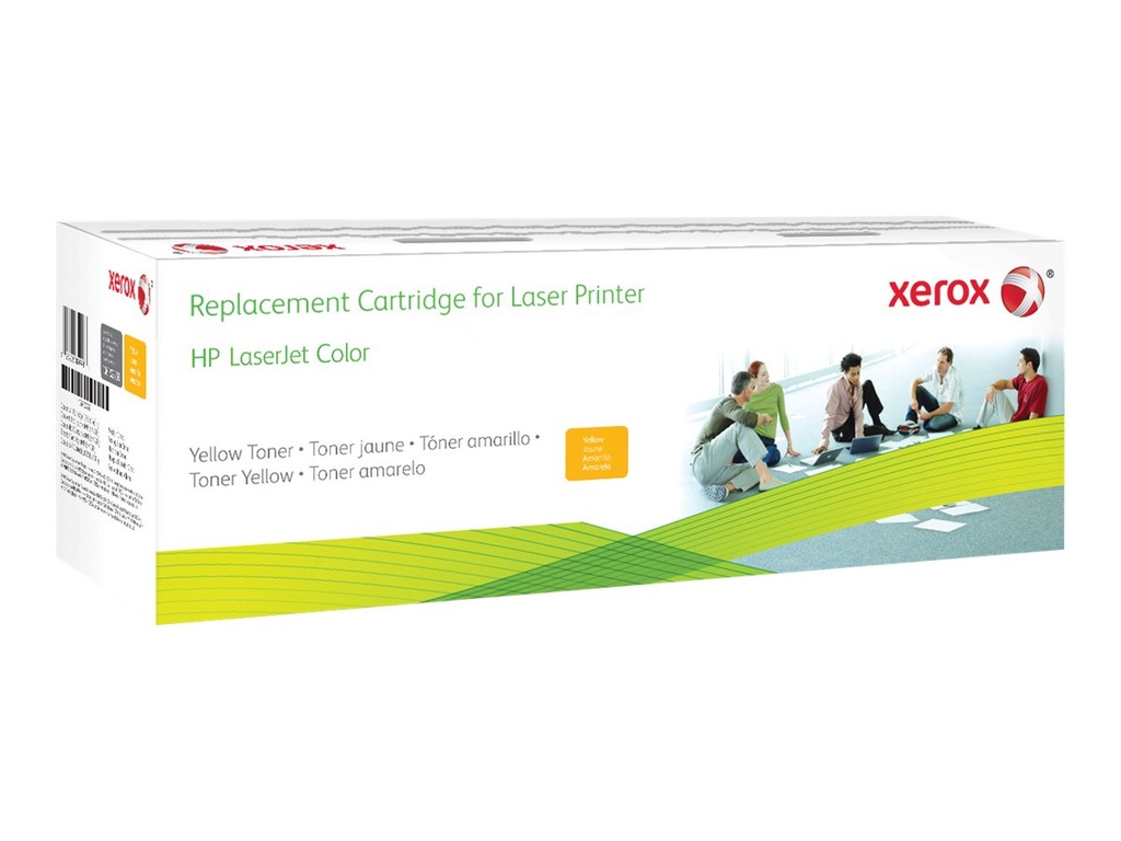 XEROX XRC Yellow Toner Cartridge equivalent to HP 130A for use in HP CLJ Pro M176 MFP M177 MFP