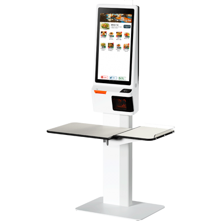 SUNMI K2 Kiosk system for wall mounting  - Android  24&quot; full HD - 80 mm receipt printer with max. print speed of 150 mm/sec. Integrated scanner for 2D barcodes 