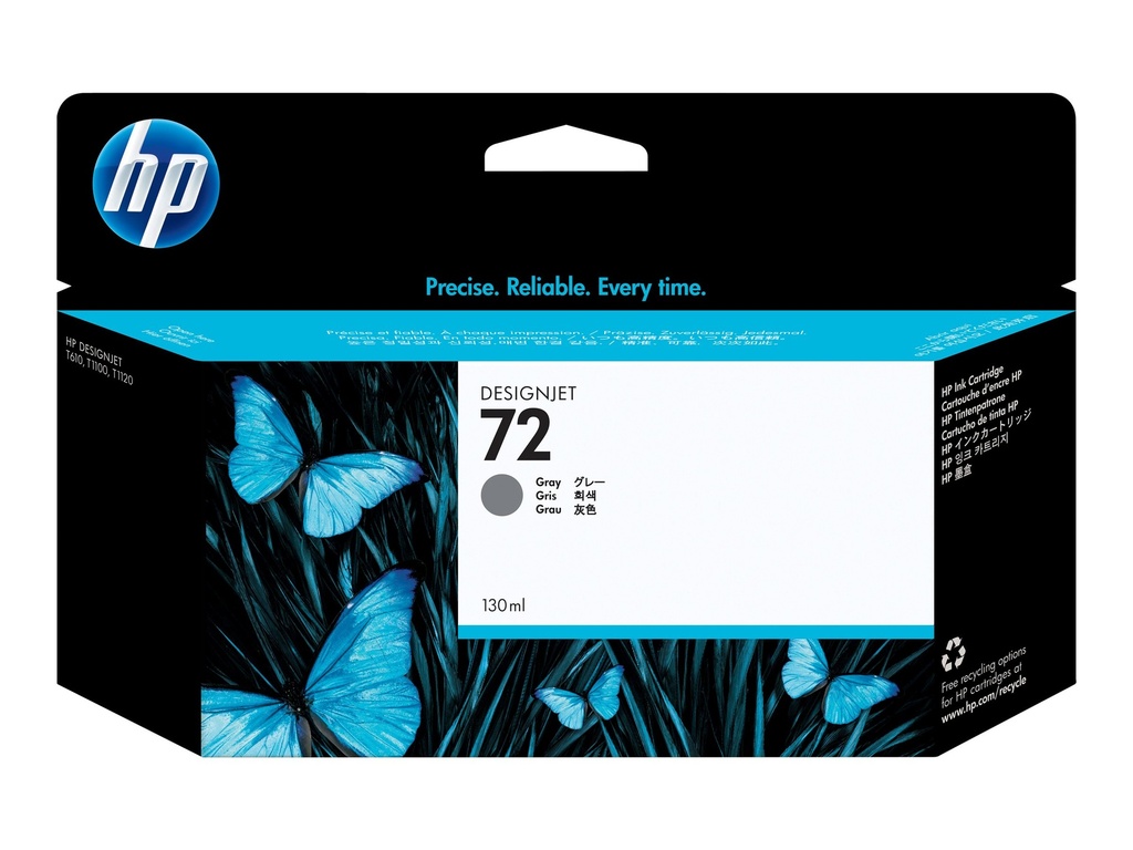 HP 72 original Ink cartridge C9374A grey high capacity 130ml 1-pack