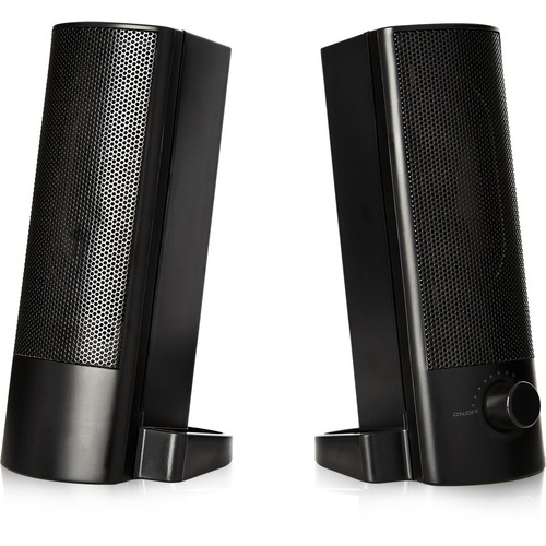 V7 SB2526-USB-6E Speaker System - 5 W RMS - Black - USB - 2 Pack