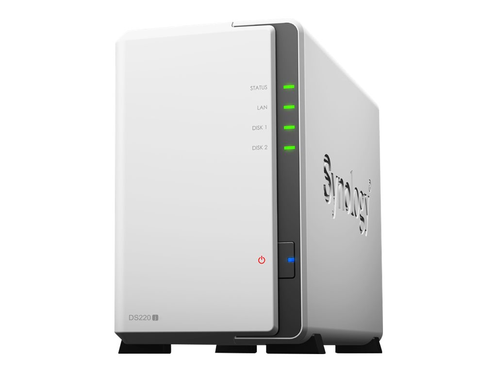 SYNOLOGY DS220j 2-Bay NAS-Case 4 cores