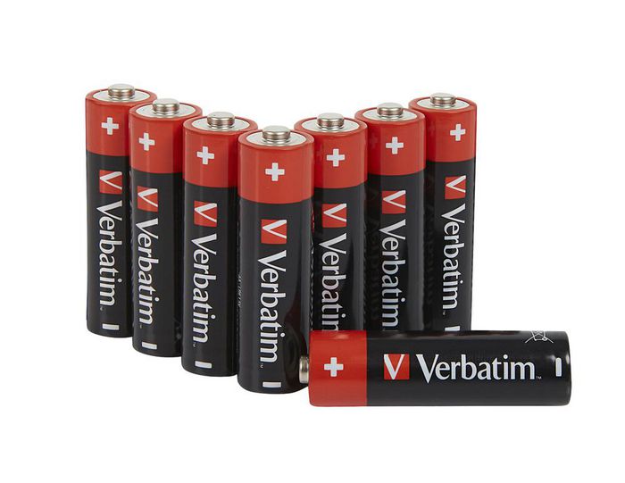 Verbatim Pack 8x AA-LR6 Micro, 1.5V