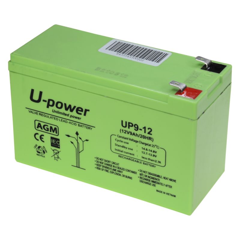 Cellpower CPC 9 – 12 - Battery 12V-9Ah Dim 151 x 65 x 100 mm (lxwxh) 