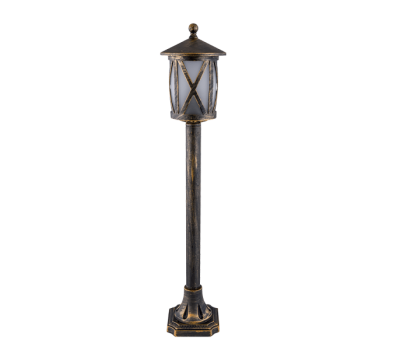 96105F/AB - ERIK 105 LANTERN STAND 1XE27 ANTIQUES BRASS H775