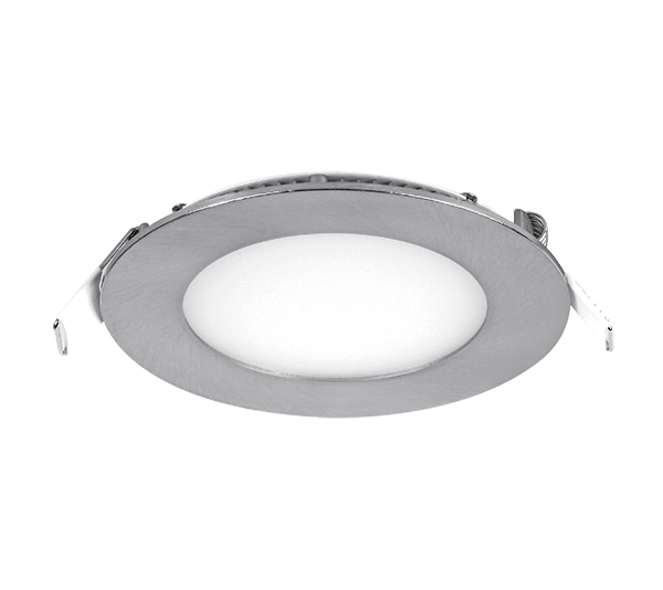 99LED629 - LED PANEL Rond 12W 3000K D120mm SATIN NICKEL
