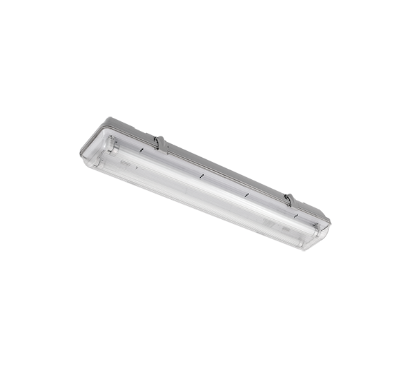 89087-SLIM STELLAR BELLA ARMATURE SANS LED TUBE(2X1200mm) IP65
