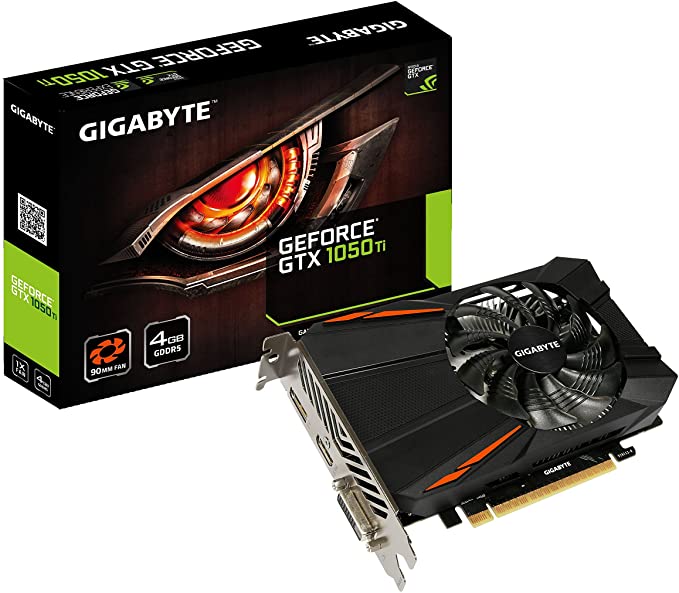 GeForce GF GTX 1050 Ti - 4 GB GDDR5 - PCIe 3.0 x16 - DVI, HDMI, DisplayPort