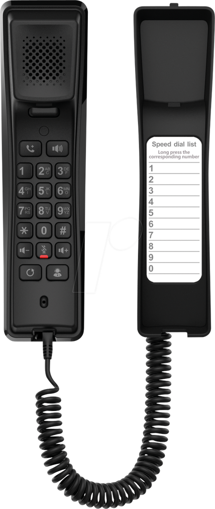 Depaepe HD2000 Urgence 1 numéro SIP Rouge sans clavier