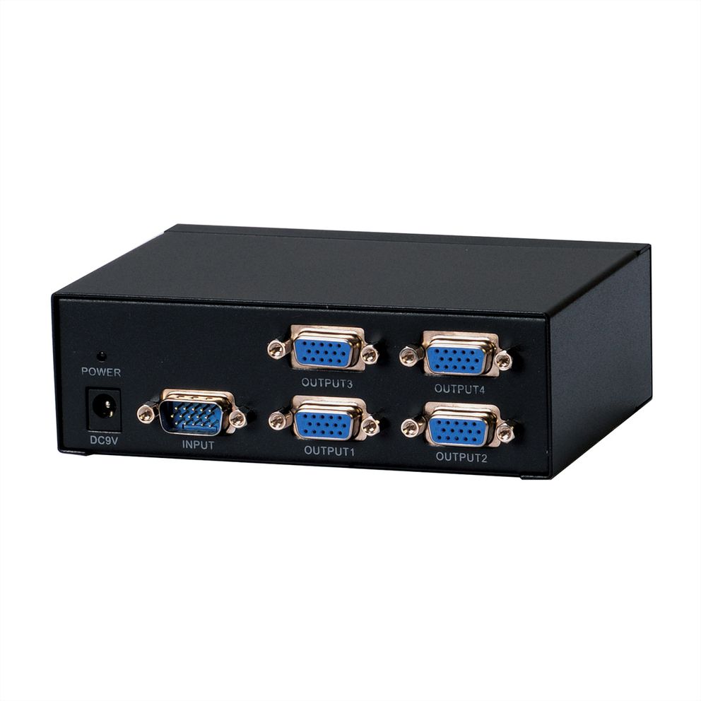VALUE 14.99.3529 VGA Splitter, 4-way
