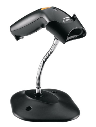 ZEBRA-MOTOROLA LS1203 Type Douchette, 1D, USB scanner e main, CodeGate, 0-28cm-100 scans/s +support