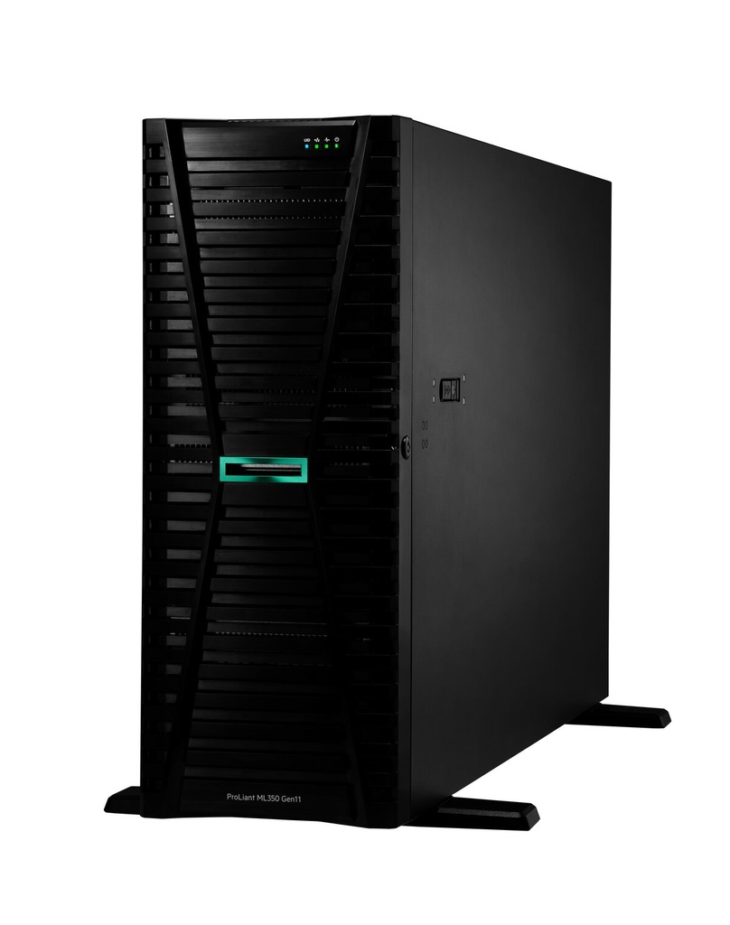 HPE ProLiant ML350 Gen11 Server tower 4U 2-way 1 x Xeon Silver 4510 / up to 4.1 GHz RAM 64 GB SATA/SAS/NVMe hot-swap 2.5&quot; bay(s) SSD 2 x 960 GB Gigabit Ethernet no OS