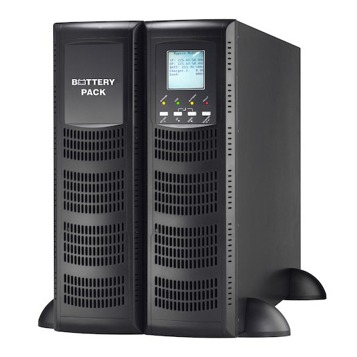 FSP-6KVA Custos CU-1106TL (PPF54A0200) Tower UPS 5400W Online + Battery backup 1xBB-240/9RT (20 x 9Ah Batteries) 8/19 Min sur Charge 75%/100%