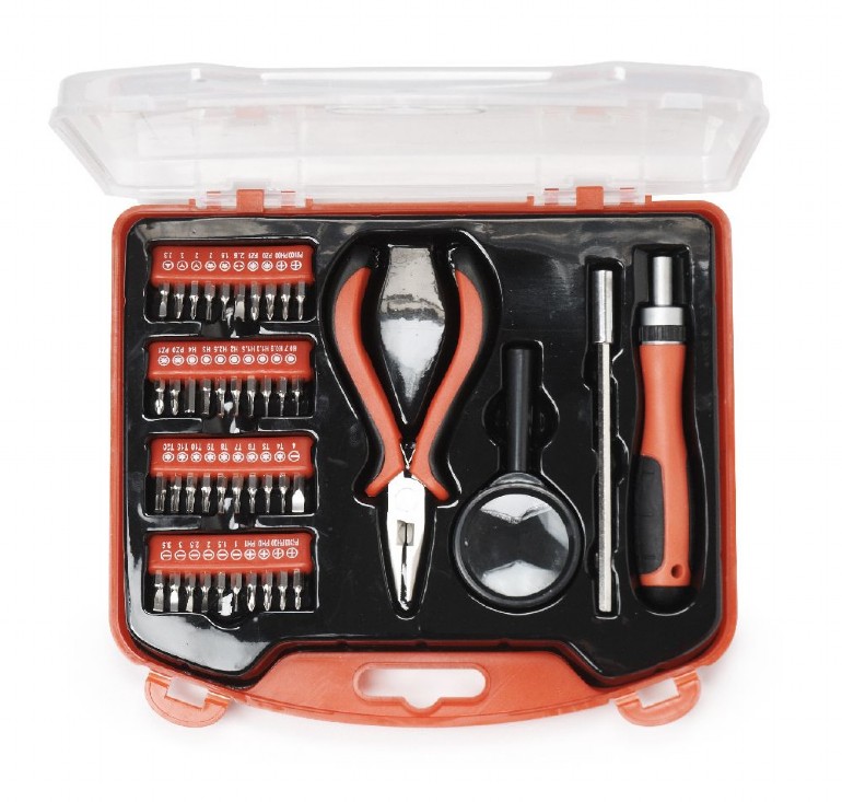 Gembird TK-BASIC-02  Boite á outils (kit 40 pcs)