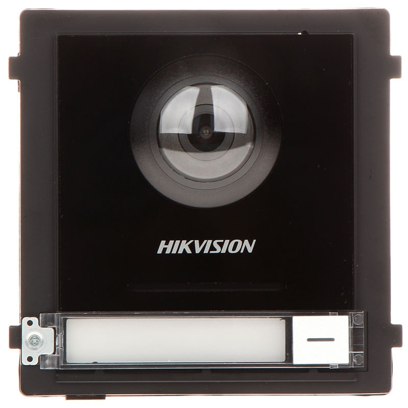 Hikvision DS-KD8003-IME IP-POE main unit -   1 Call Button -  Black steel 