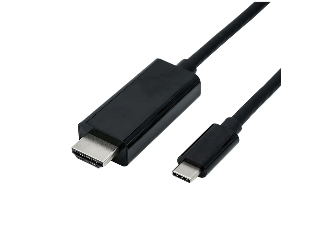 Roline-Value 12.99.2996 Adapter, USB 3.2 Gen 2, Type C - C, M/F, 90° Angled, black