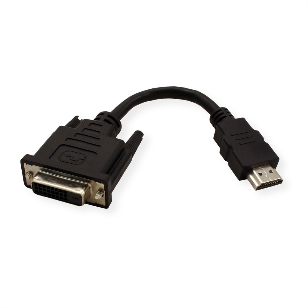 Roline-Value 12.99.3115 Cableadapter, HDMI M - DVI F