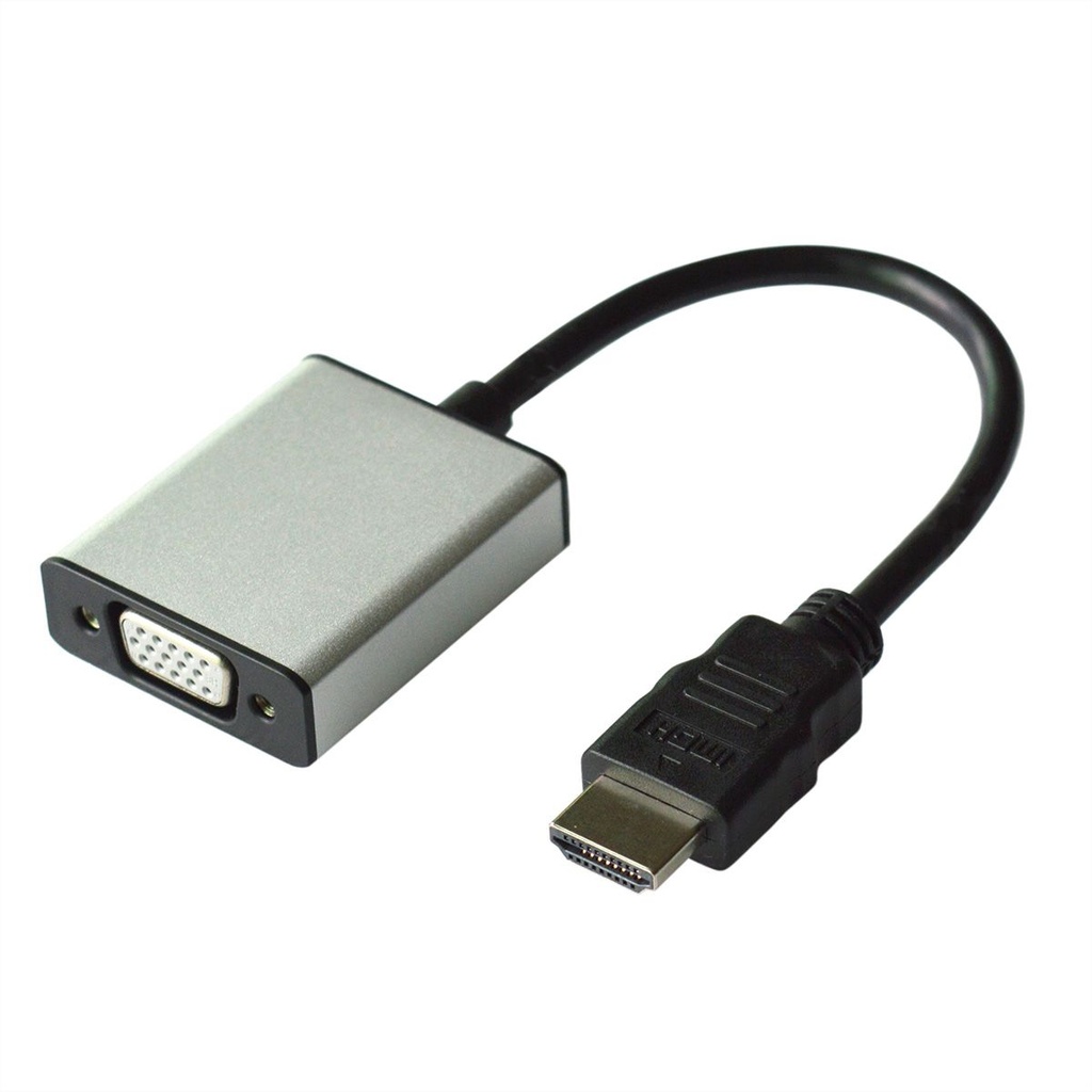 Roline-Value 12.99.3119 kabeladapter, HDMI - VGA + audio, M / F, (stereo)