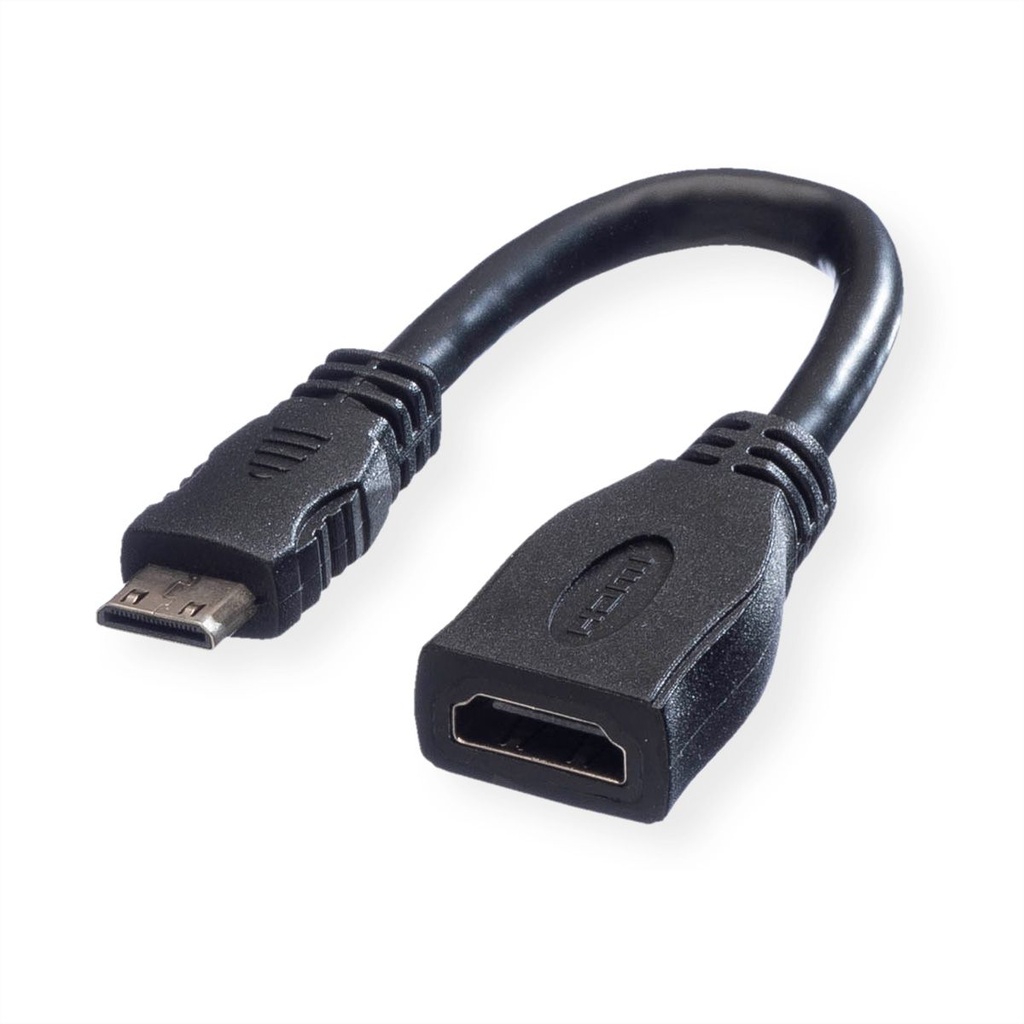 Roline-Value 11.99.5586 HDMI High Speed Cable + Ethernet, A - C, F/M