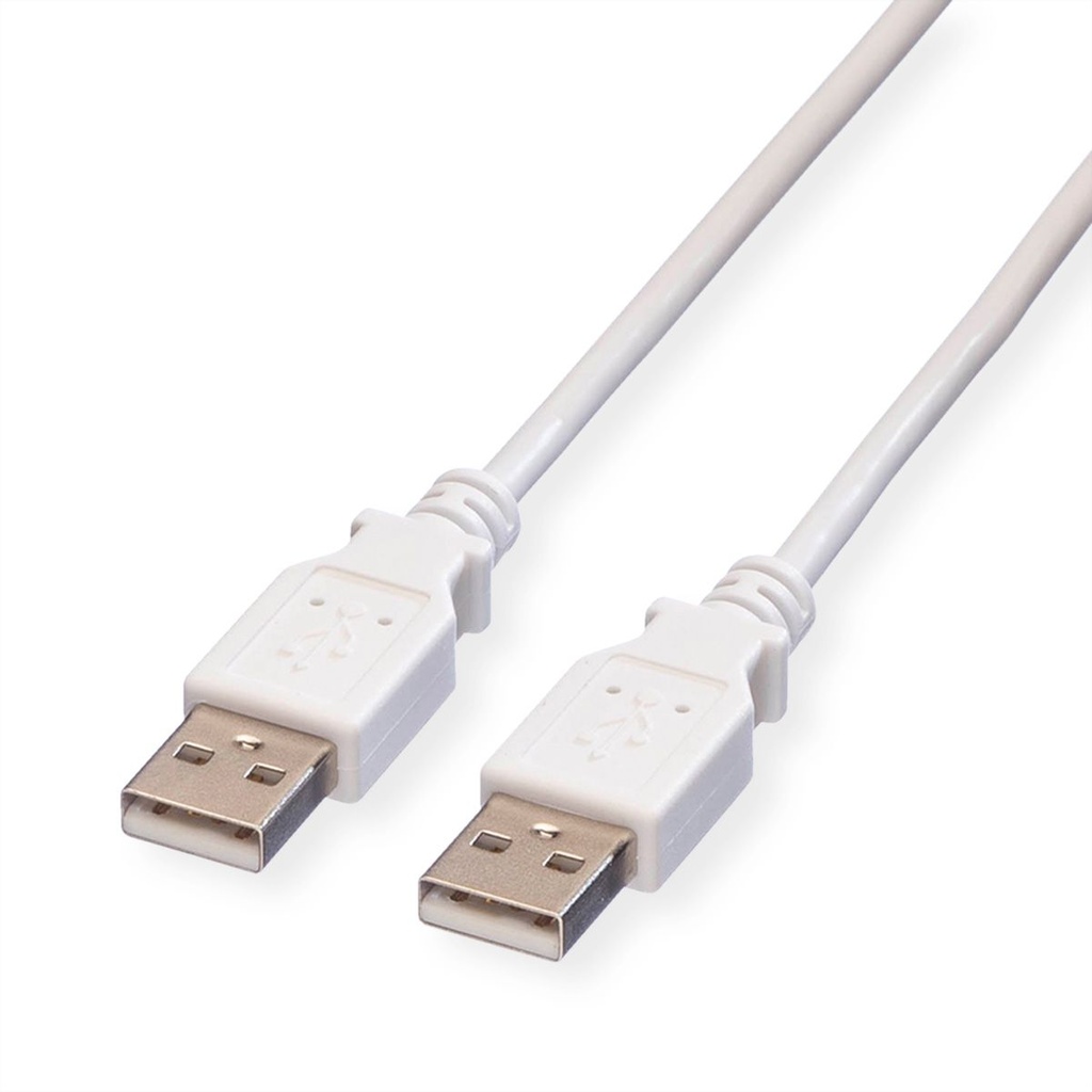 Roline-Value 11.99.8919 USB 2.0 Cable, A - A, M/M, white