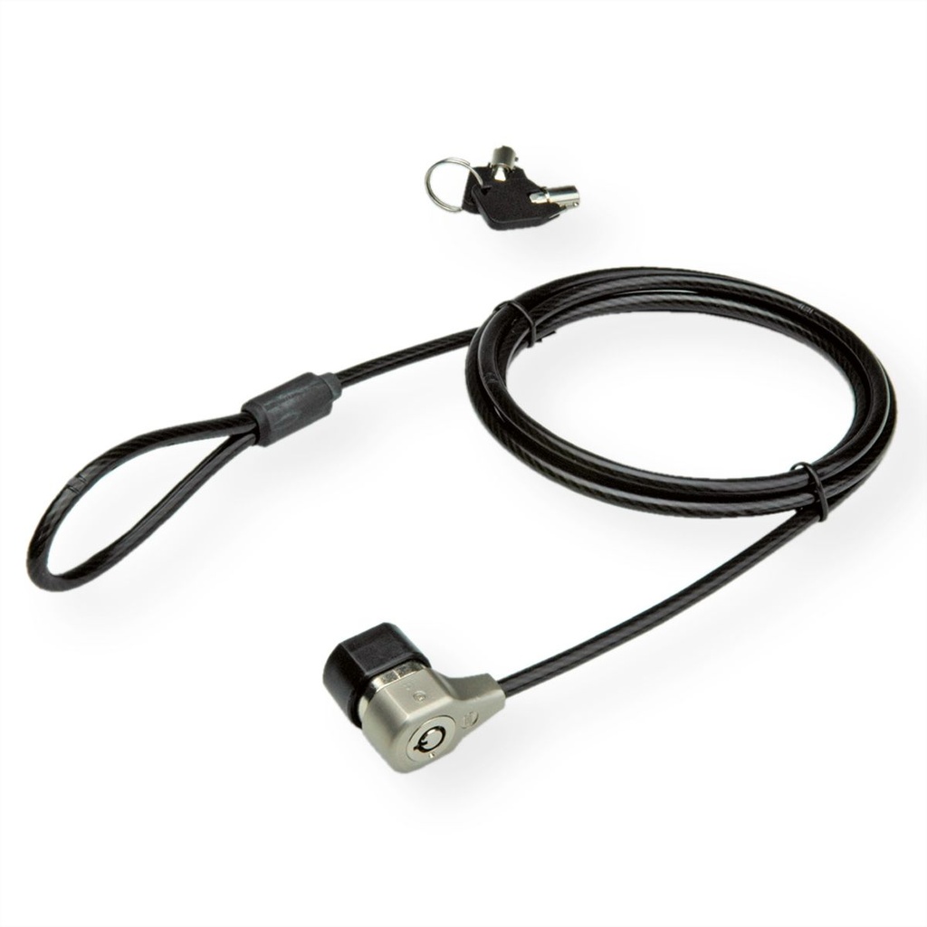VALUE Notebook Cable Security Lock, with key